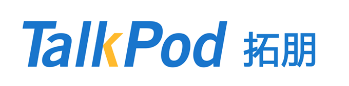 TalkPod拓朋对讲机品牌logo